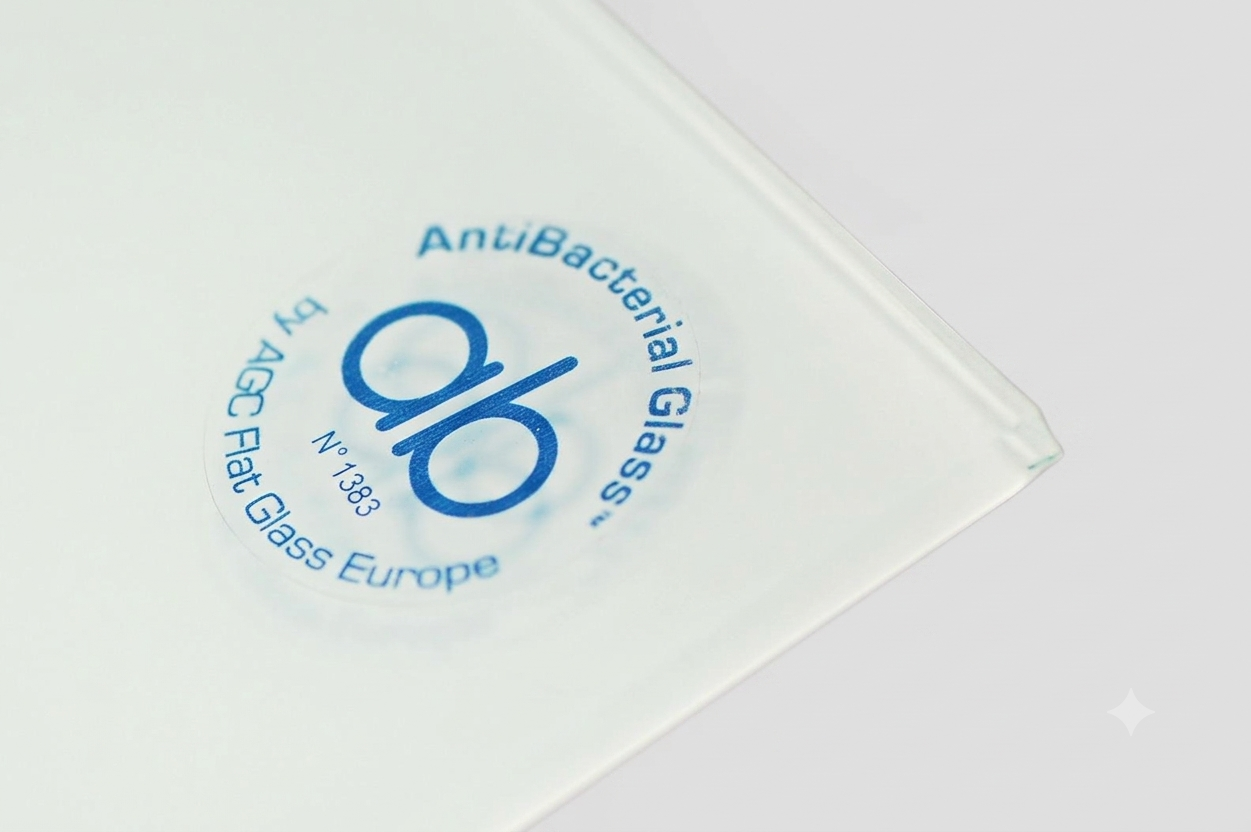 Antibacterial glass