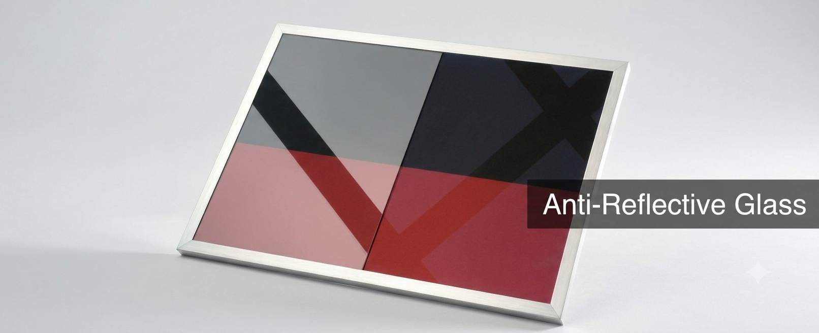 Anti-reflective glass