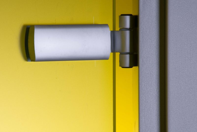 Interior door hinges