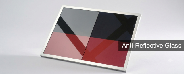 Anti-reflective glass