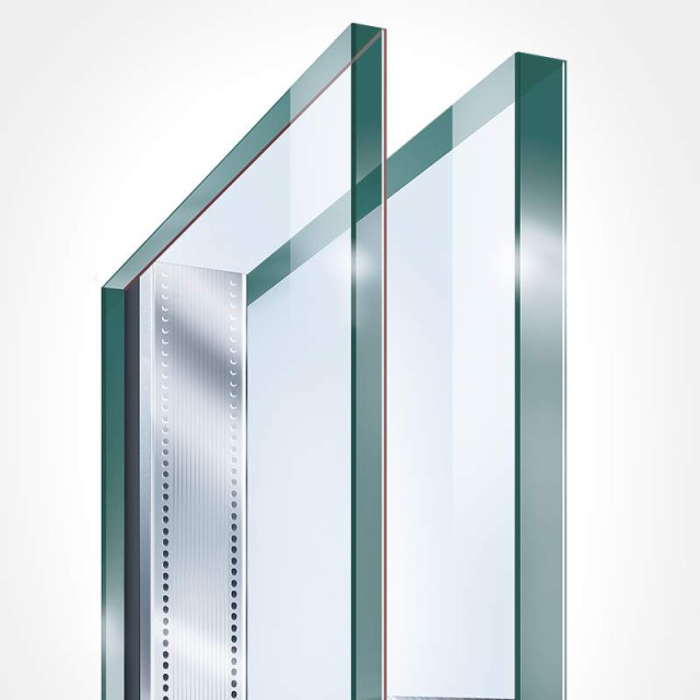 Sound insulating glass